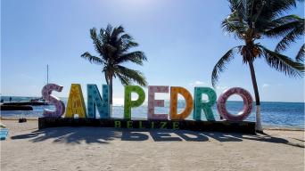 San Pedro decorative sign